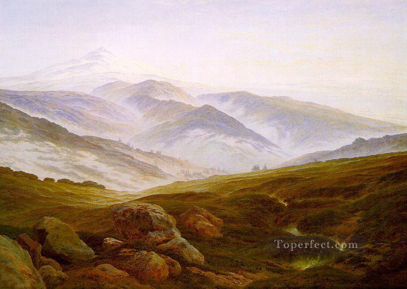 Riesengebirge Romantic landscape Caspar David Friedrich Oil Paintings